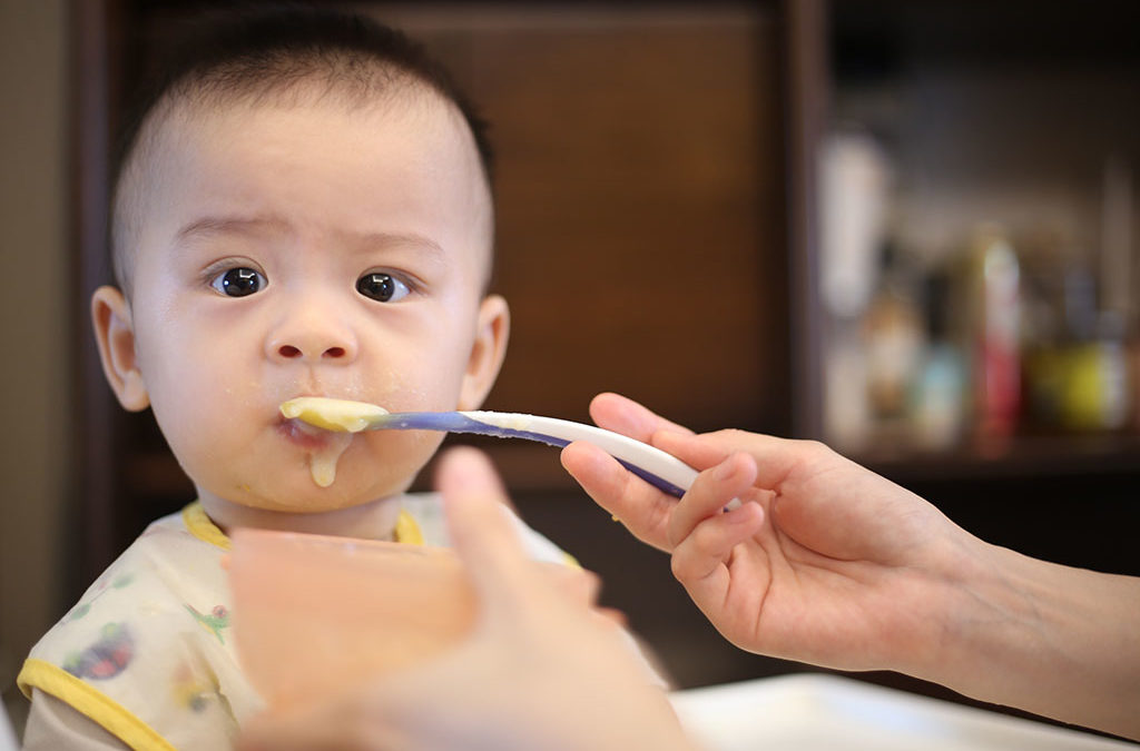 Introducing Solids to your 6 month to 8 month old baby